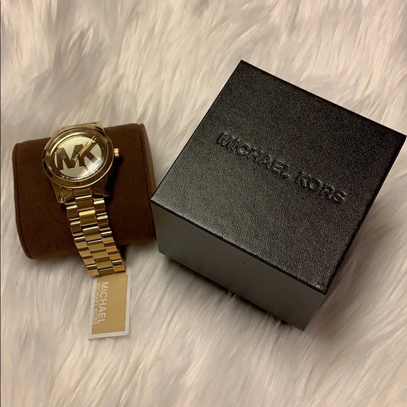 Michael Kors Accessories - New MK Michael Kors Gold Watch